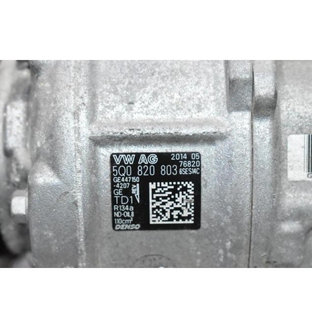 Κομπρεσέρ Aircondition A/C  Audi - Volkswagen - Seat - Skoda 1.4 TFSI CXS 2012-2020 5Q0820803 (Γνήσιο)