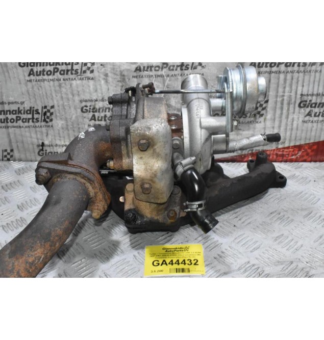 Turbo / Τουρμπίνα Mitsubishi L200 2.5 4D56 1997-2001 49S35-02652 (Ηλεκτρόγκαζο) (Με Πολλαπλή Εξαγωγής) (Λίγα Κενά)