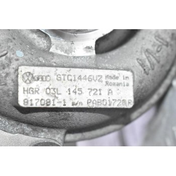 Turbo / Τουρμπίνα Audi - Seat - Volkswagen - Skoda 2.0 TDI CJC 2008-2012 03L145721A GTC1446VZ