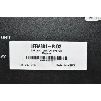 Πλακέτα - Εγκέφαλος Πλοήγησης Renault Megane 2010-2024 IFRA801-RJ03 RJ0321030041 (Γνήσια)