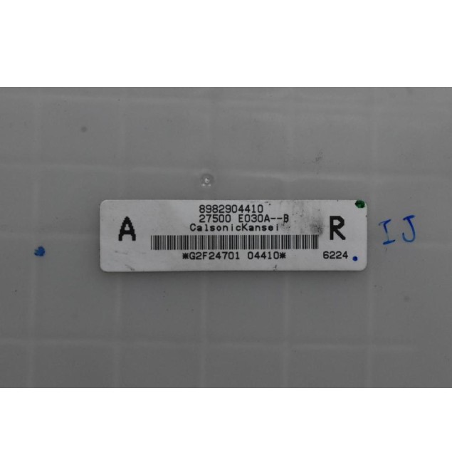 Χειριστήριο Κλιματισμού Isuzu D-Max 2012-2023 27500-E030A 8982904410