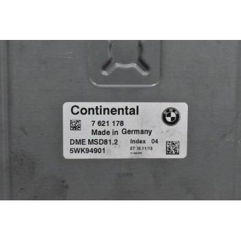 Εγκέφαλος Bmw 320 E90 143ps N43B20A 2005-2010 7621178 DME 5WK94901 MSD81.2