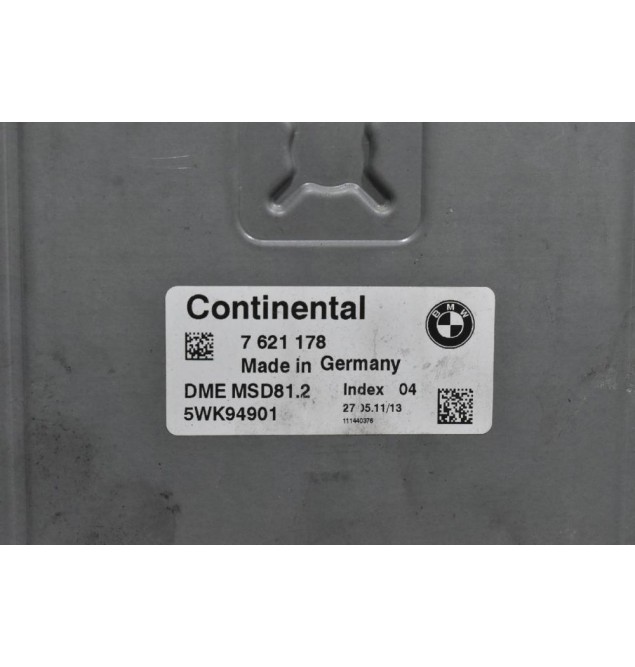 Εγκέφαλος Bmw 320 E90 143ps N43B20A 2005-2010 7621178 DME 5WK94901 MSD81.2