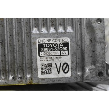 Εγκέφαλος Toyota Yaris 1.3  1NR 2010-2018 FUJITSU 89661-52Q90 212000-5780
