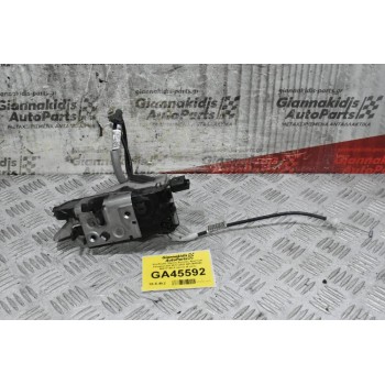 Κλειδαριά Πόρτας Εμπρός Αριστερά Peugeot 208 2012-2020 9812500980 45017158 (Γνήσια) (6 pins)