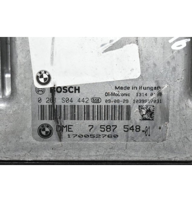 Εγκέφαλος Mini Cooper N14B16A 2006-2011 BOSCH DME 7587548-01 0261S04442
