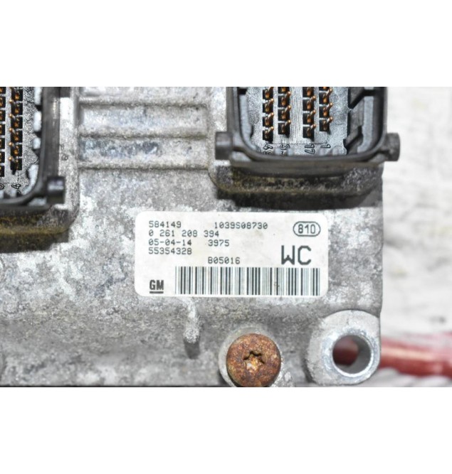 Εγκέφαλος Κινητήρα Opel Corsa C 1.4cc Z14XEP 2003-2009 0261208394 55354328 (Astra Zafira Tigra)