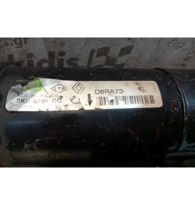 Μίζα Renault Clio II Κωδ.Κινητηρα E7J 1998-2005 10 Δοντια D6RA73