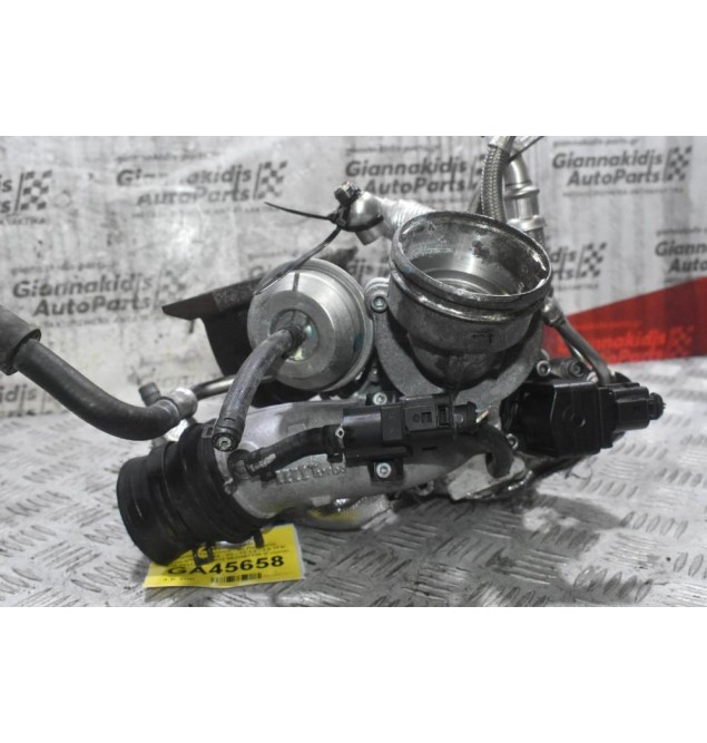 Turbo / Τουρμπίνα - Με Πολλαπλη Εξαγωγής Audi A4 - Α3 - TT 1.8 / 2.0 TFSI 2005-2012 06J145713Κ (Γνήσια) (Seat Leon - Volkswagen Golf - Skoda Octavia)