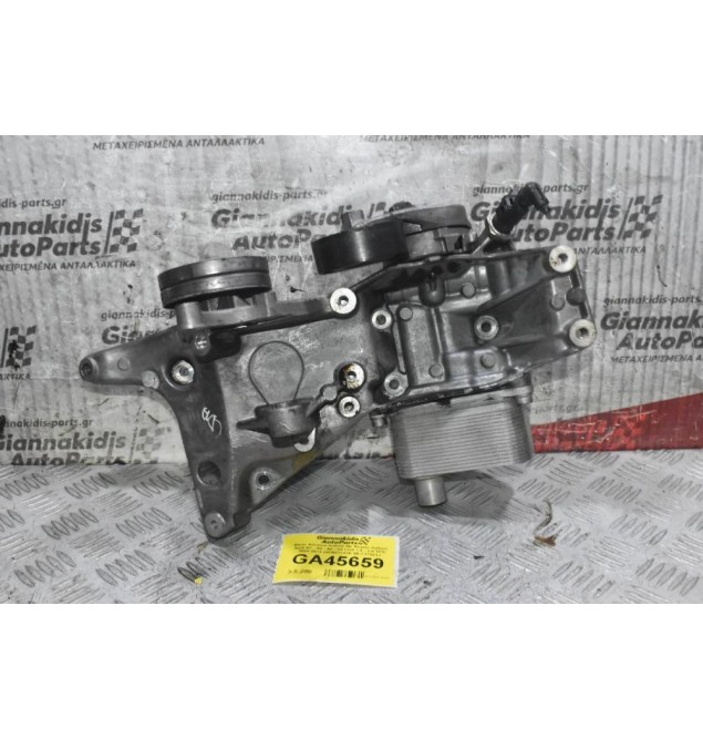 Βάση Φίλτρου Λαδιού Με Ψυγείο Λαδιού Audi A3 - Α4 - A5 / S4 CDA 1.8 - 2.0 TFSI 2006-2014 06H903143E 06J117021J (Volkswagen Golf - Passat)