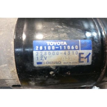 Μίζα Toyota Starlet Κωδ.Κινητηρα 2E 1989-1991 8 Δοντια 28100-11060