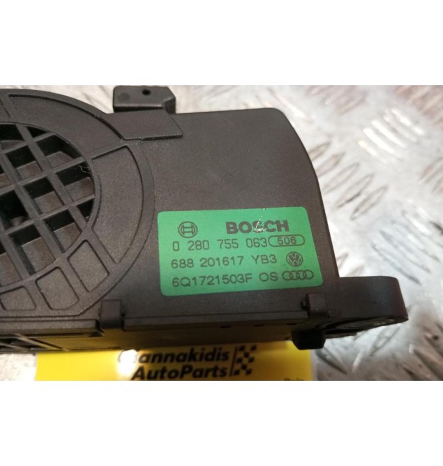 Πεντάλ Γκαζιού Ηλεκτρικό Volkswagen Polo 9N 1998-2004 6 pins 0280755063