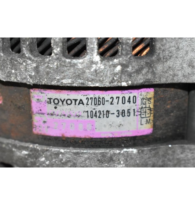 Δυναμό Toyota RAV 4 2.0 1CD 2001-2005 27060-27040 104210-3051 (Avensis - Corolla)