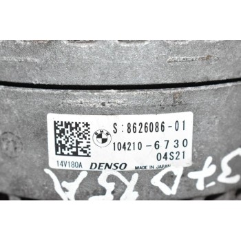 Δυναμός Bmw 116 1.5d 3 Cylinder B37D15A 180A 14V 2015-2019 DENSO 8626086-01 104210-6730 (Σειρα 1)