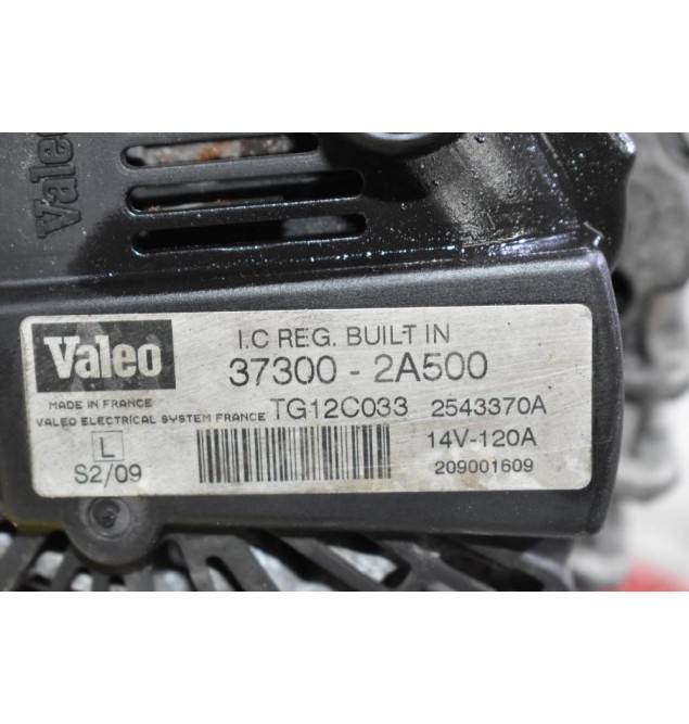 Δυναμό Kia Ceed - Hyundai i30 1.6 CRDI D4FB 2007-2012 37300-2A500 2543370A 120A 14v