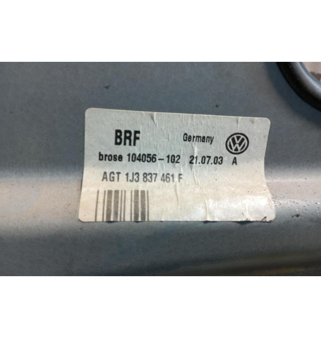 Γρύλλος - Μηχανισμός Παραθύρου 3 Door Εμπρος Αριστερα Οδηγου Volkswagen Golf IV 1998-2004 1J3837461F