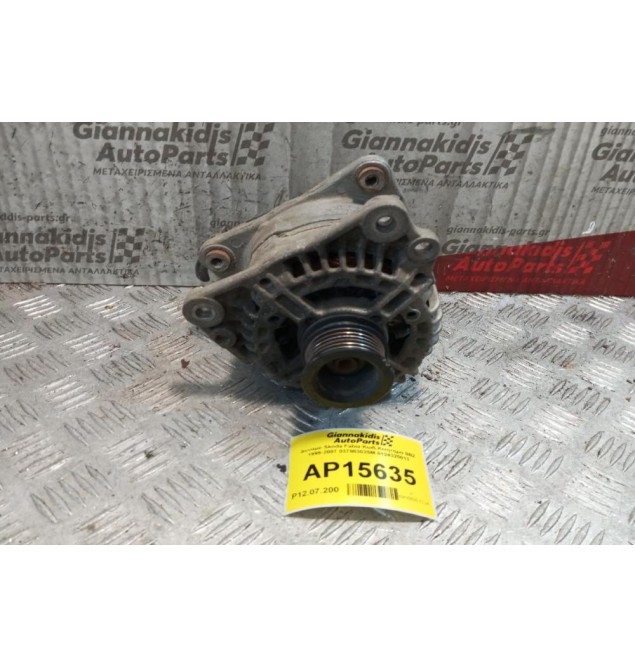 Δυναμό Skoda Fabia Κωδ.Κινητηρα BBZ 1999-2007 037903025M 0124325013