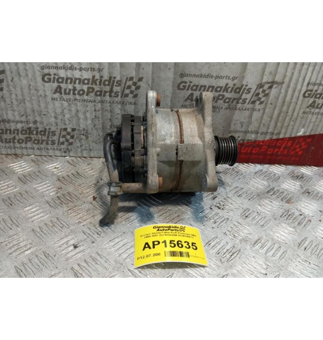 Δυναμό Skoda Fabia Κωδ.Κινητηρα BBZ 1999-2007 037903025M 0124325013