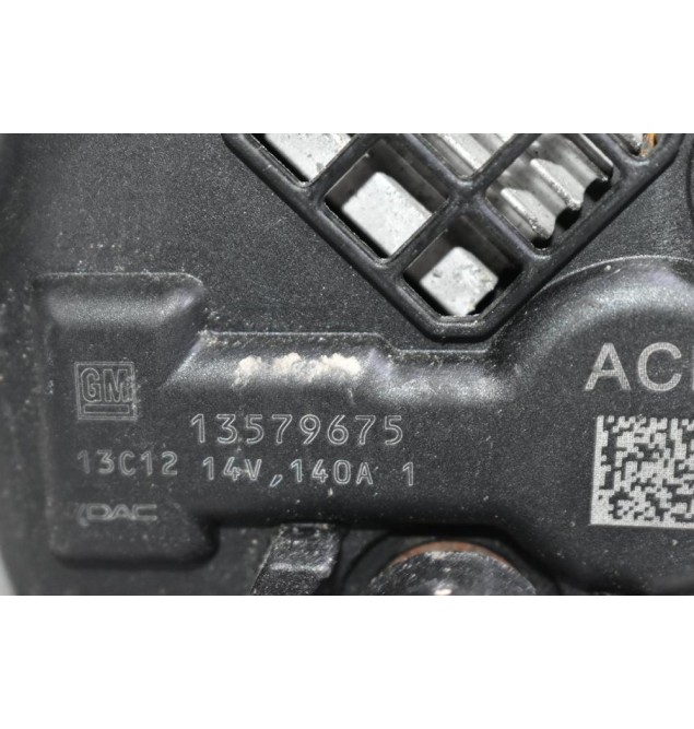 Δυναμός Opel Astra 1.7 A17DTE 140A 14V 2010-2015 (Γνήσιο) (Meriva - Zafira - Corsa) 13579675