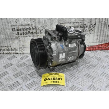 Κομπρεσέρ Aircondition - A/C Κλιματισμός Volkswagen Touareg 3.0 BKS BUG 2003-2012 7L6820803F (Passat / Phaeton - Audi Q7 A6 - Porsche Cayenne - Bentley Continental)