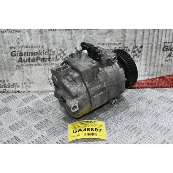 Κομπρεσέρ Aircondition - A/C Κλιματισμός Volkswagen Touareg 3.0 BKS BUG 2003-2012 7L6820803F (Passat / Phaeton - Audi Q7 A6 - Porsche Cayenne - Bentley Continental)