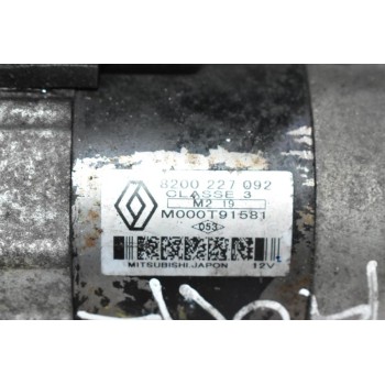 Μίζα Renault Clio - Megane - Scenic 1.5 DCi 2005-2015 8200227092 M000T91581 (Dacia Duster) ( Nissan Qashqai)