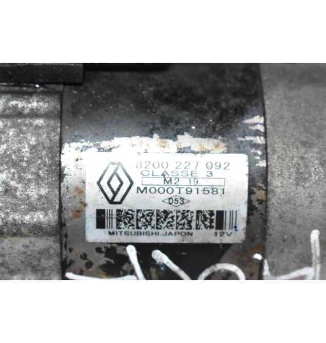 Μίζα Renault Clio - Megane - Scenic 1.5 DCi 2005-2015 8200227092 M000T91581 (Dacia Duster) ( Nissan Qashqai)