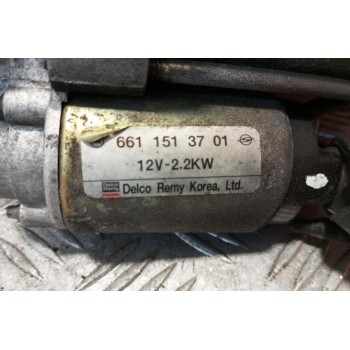 Μίζα SsangYong Rexton Κωδ.Κινητηρα D27R 2004-2010 10 Δοντια 6611513701