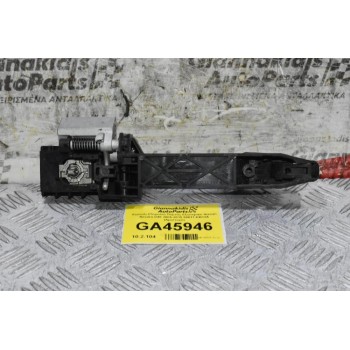 Χερούλι (Πόμολο) Πόρτας Εξωτερικό Nissan Navara D40 2005-2015 80611-ΕΒ30A (Αριστερό)
