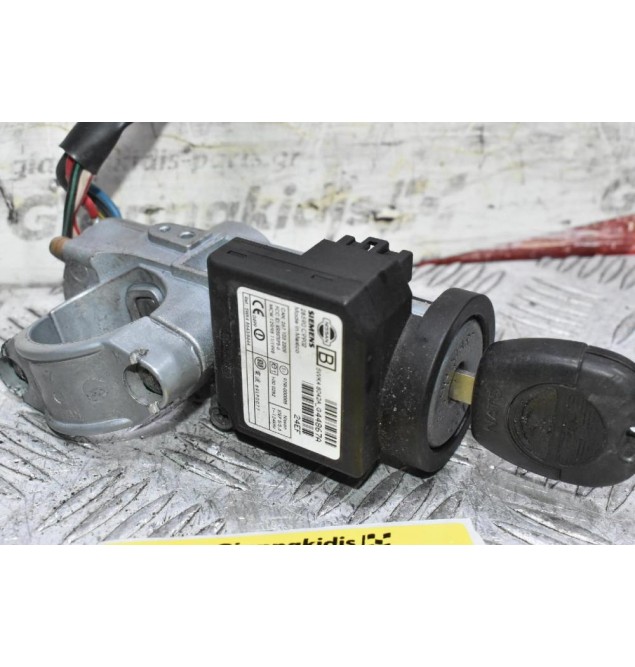 Κλειδαριά Τιμονιού -  Διακόπτης Μίζας Nissan Navara D22 2001-2005 (Με Κλειδί) 28590C9902