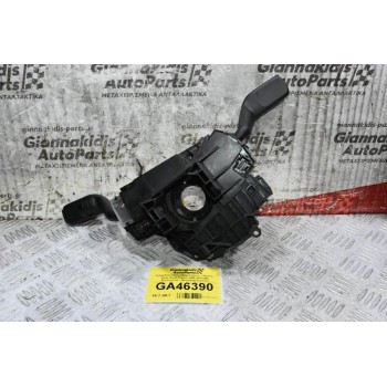 Διακόπτες Υαλοκαθαριστήρων - Φώτων - Φλάς Ford Transit 2006-2013 (Με Σερπαντίνα - Φλασιέρα Κομπλε) 4Μ5Τ-14Α664-ΑΒ 17E198C 17D940C 17E553