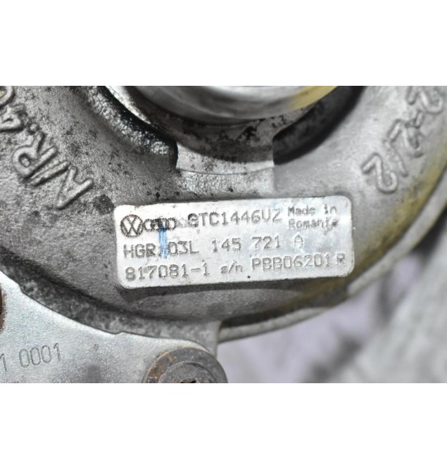 Turbo - Τουρμπίνα Αέρα Audi A4 / A5 2.0 TDI 2006-2016 03L145721A GTC1446VZ 817081-1 (Seat Exeo- Volkswagen - Skoda Octavia)