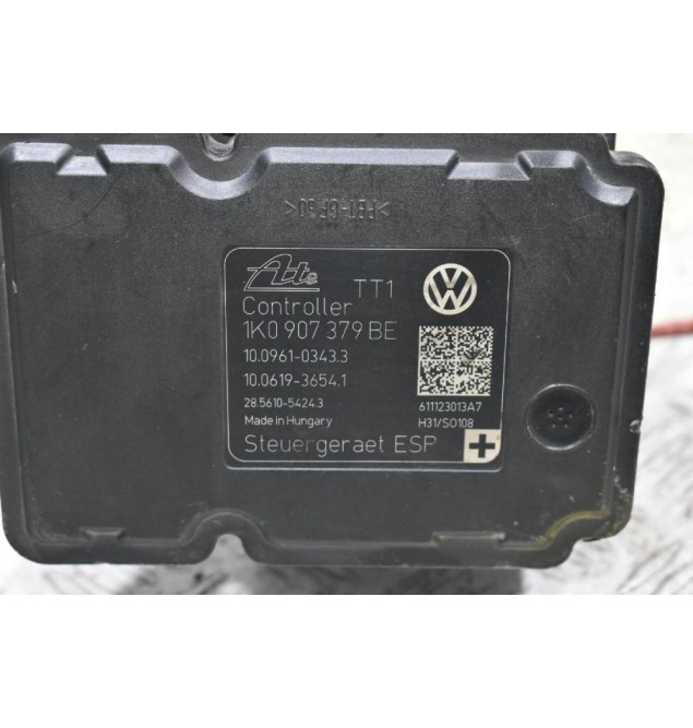 Μονάδα ABS Volkswagen Golf - Scirocco 2006-2015 1K0907379BE 1K0614517CP (Γνήσια) (Eos Caddy Touran Jetta Beetle) (Seat Leon / Skoda Octavia / Audi A3)