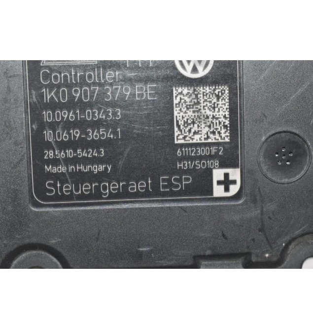 Μονάδα ABS Volkswagen Golf - Scirocco 2006-2015 1K0907379BE 1K0614517CP (Γνήσια) (Eos Caddy Touran Jetta Beetle) (Seat Leon / Skoda Octavia / Audi A3)