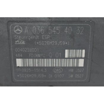 Μονάδα ABS Mercedes-Benz W203 W209 R171 2000-2010 A0064310312 A0365454032 (CL203 S203) (Μικρό Σπάσιμο Στην Φίσα)