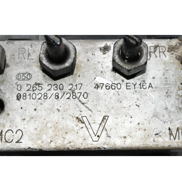 Μονάδα ABS Nissan Qashqai 2007-2014 47660EY16A 0265230217 0265950929