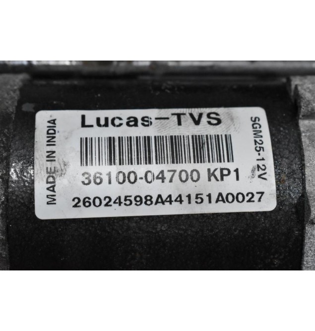 Μίζα Kia Picanto - Hyundai I20 I10 1.2 G4LA 2017-2023 36100-04700 (Γνήσια)