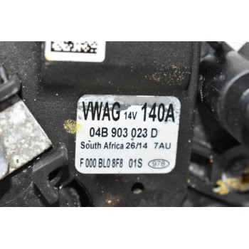 Δυναμό Volkswagen Polo 1.4 TDI CUS 2014-2020 04B903023D (Seat - Skoda - Audi) (Γνήσιος) (Bosch)