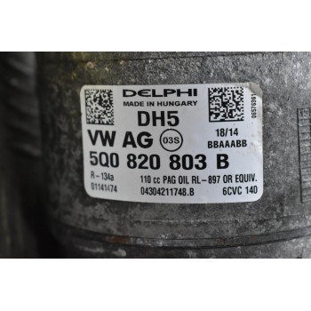 Κομπρεσέρ Aircondition A/C Volkswagen Polo 1.4 TDI CUS 2014-2020 5Q0820803D (Seat - Skoda - Audi) (Γνήσιο)