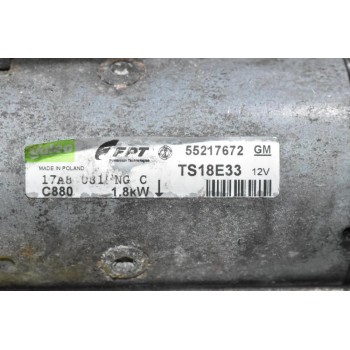 Μίζα Opel Corsa D CDTI 1.3 Z13DTJ 2005-2015 55217672 (Γνήσια) (Combo - Agila B - Meriva A)