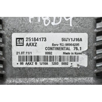 Εγκέφαλος Chevrolet Cruze F18D4 2008-2018 25184173 5WY1J16A 96964295