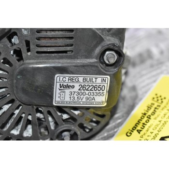 Δυναμό Kia Picanto - Rio / Hyundai I10 - I20 - I30 1.2 1.4 G3LA G4LA 2004-2017 37300-03355 2622650 90Α