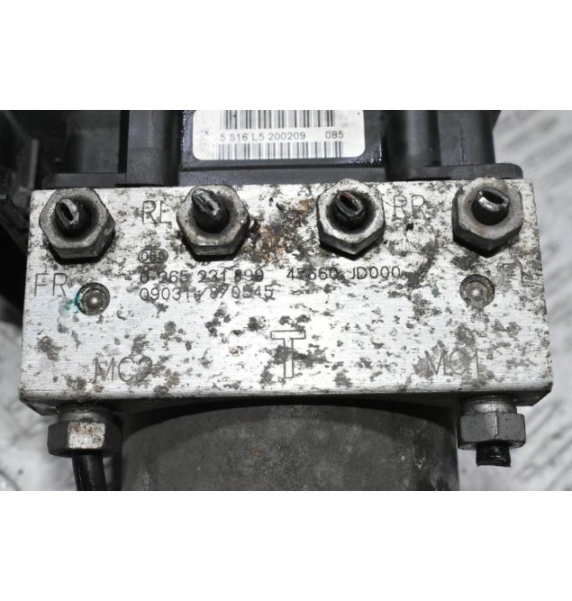 Μονάδα ABS Nissan Qashqai 2007-2014 47660JD000 0265231899 0265800609