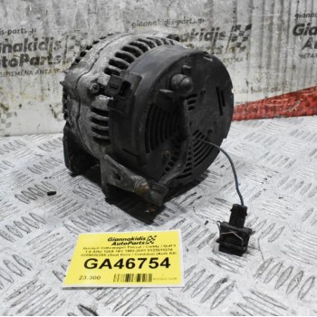 Δυναμό Volkswagen Passat / Caddy / Golf 3 1.9 AHU 120A 14V 1992-2001 0123515014 028903025S (Seat Ibiza / Cordoba) (Audi A4)