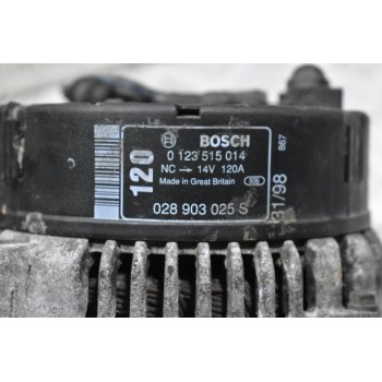 Δυναμό Volkswagen Passat / Caddy / Golf 3 1.9 AHU 120A 14V 1992-2001 0123515014 028903025S (Seat Ibiza / Cordoba) (Audi A4)