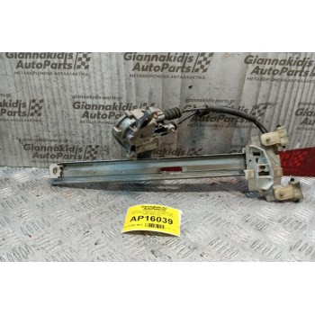 Γρύλλος - Μηχανισμός Παραθύρου Με Μοτερ Πισω Αριστερα Hyundai Lantra 1998-1999 4 pins