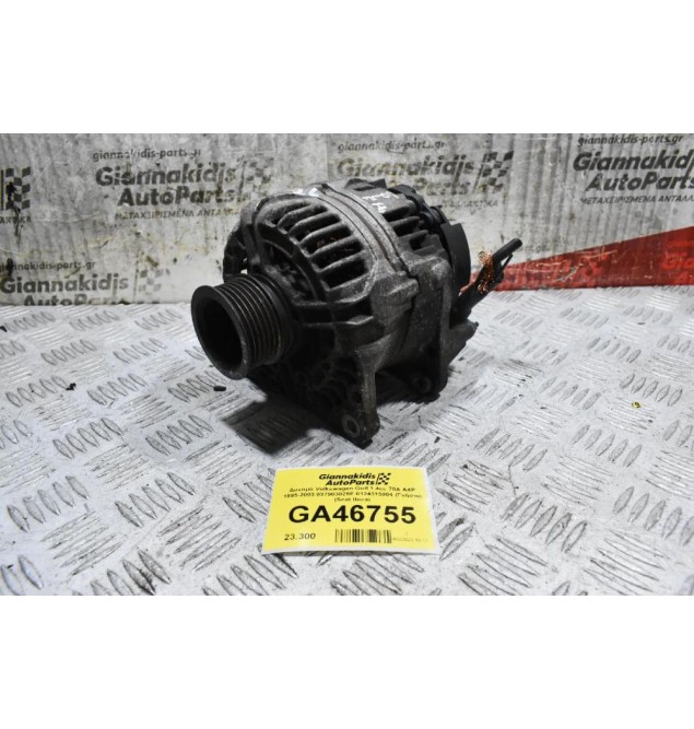 Δυναμό Volkswagen Golf 1.4cc 70A AXP 1995-2003 037903025Ε 0124315004 (Γνήσιο) (Seat Ibiza)