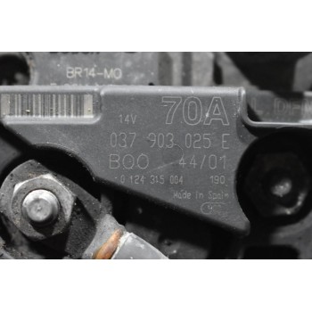 Δυναμό Volkswagen Golf 1.4cc 70A AXP 1995-2003 037903025Ε 0124315004 (Γνήσιο) (Seat Ibiza)