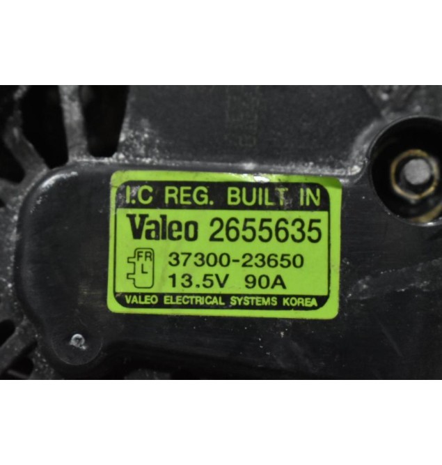 Δυναμό  Kia Rio - Hyundai Accent - Tucson G4GC 90Α 2005-2012 37300-23650 VALEO