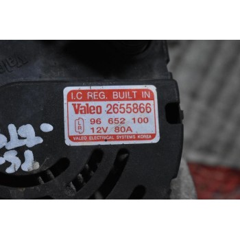 Δυναμό Chevrolet Kalos - Aveo 1.2 2000-2008 2655866 80A (Γνήσιο)